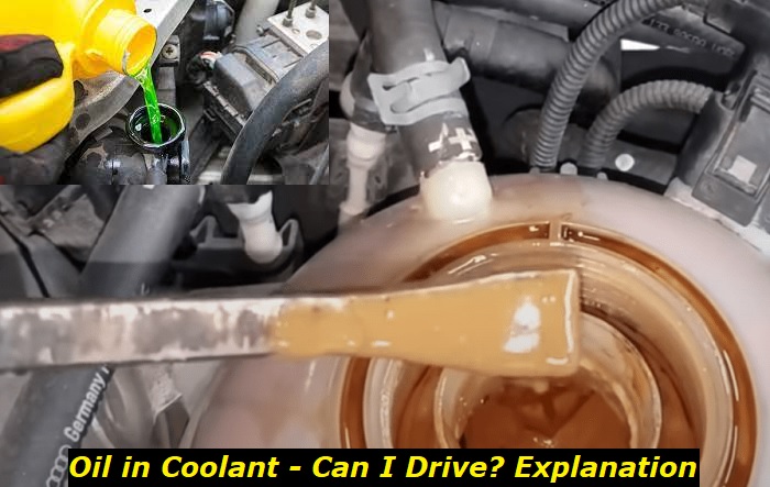 oil in coolant can i drive
